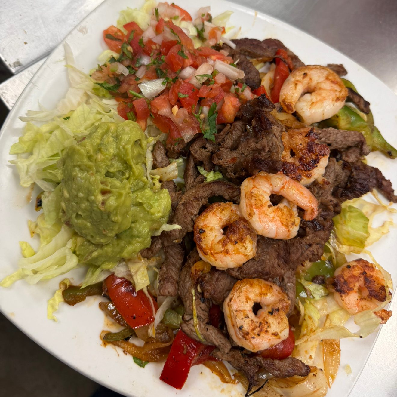 Fajita Salad.