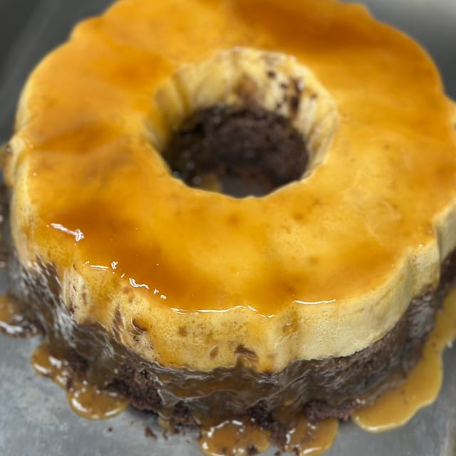 Chocoflan.