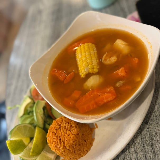 Caldo De Camaron (Shrimp Stew).