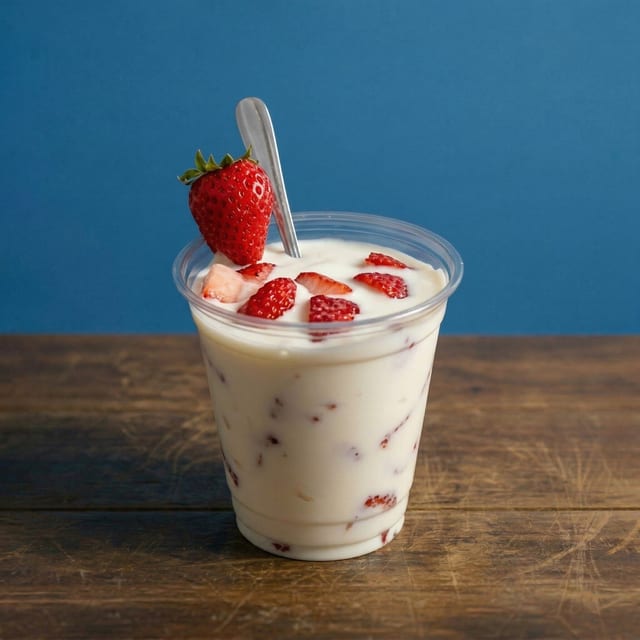 Fresas Con Crema (Strawberries with Sweet Cream).