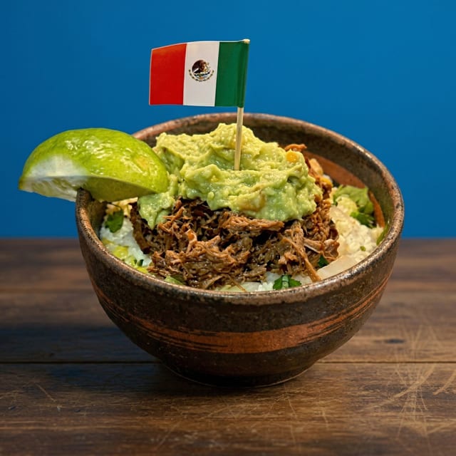Birria Elote Cup.