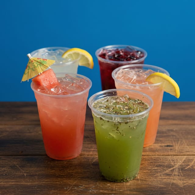 Agua De Fresa y Limon (Strawberry Lime).