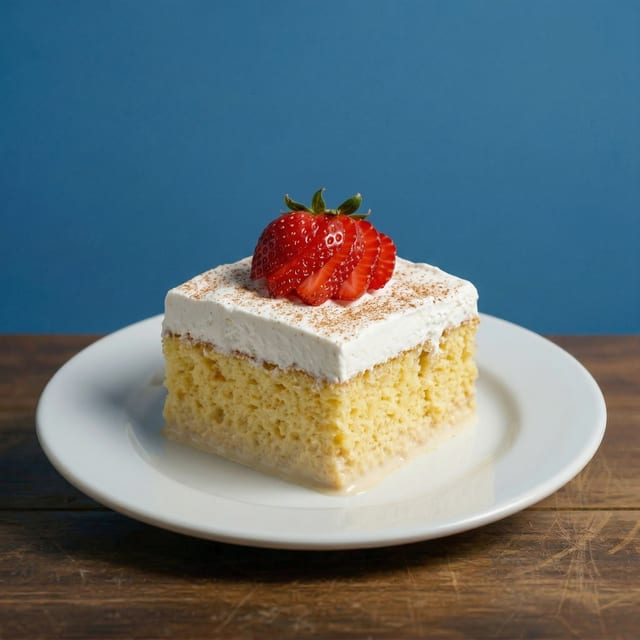 Strawberry Tres Leches.