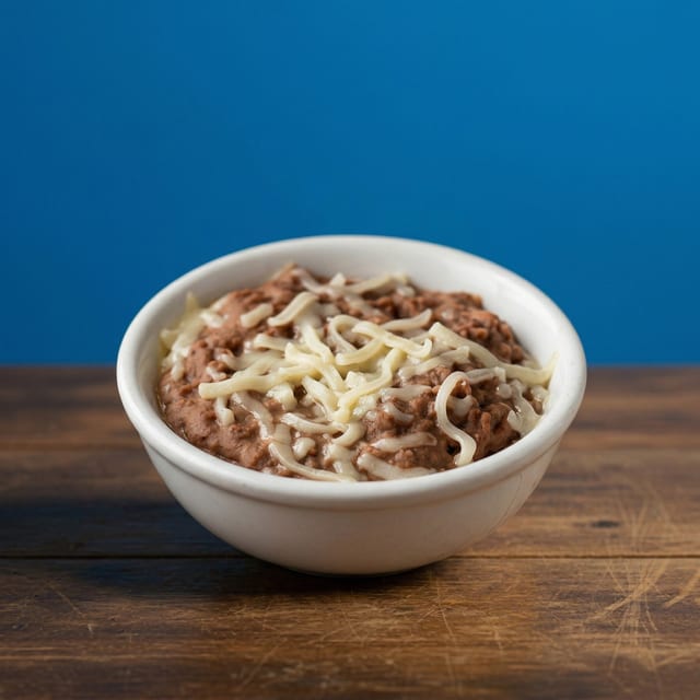 Bean Dip With Cheese.
