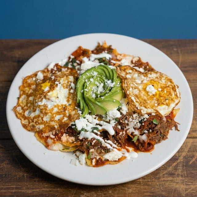 Birria Chilaquiles.